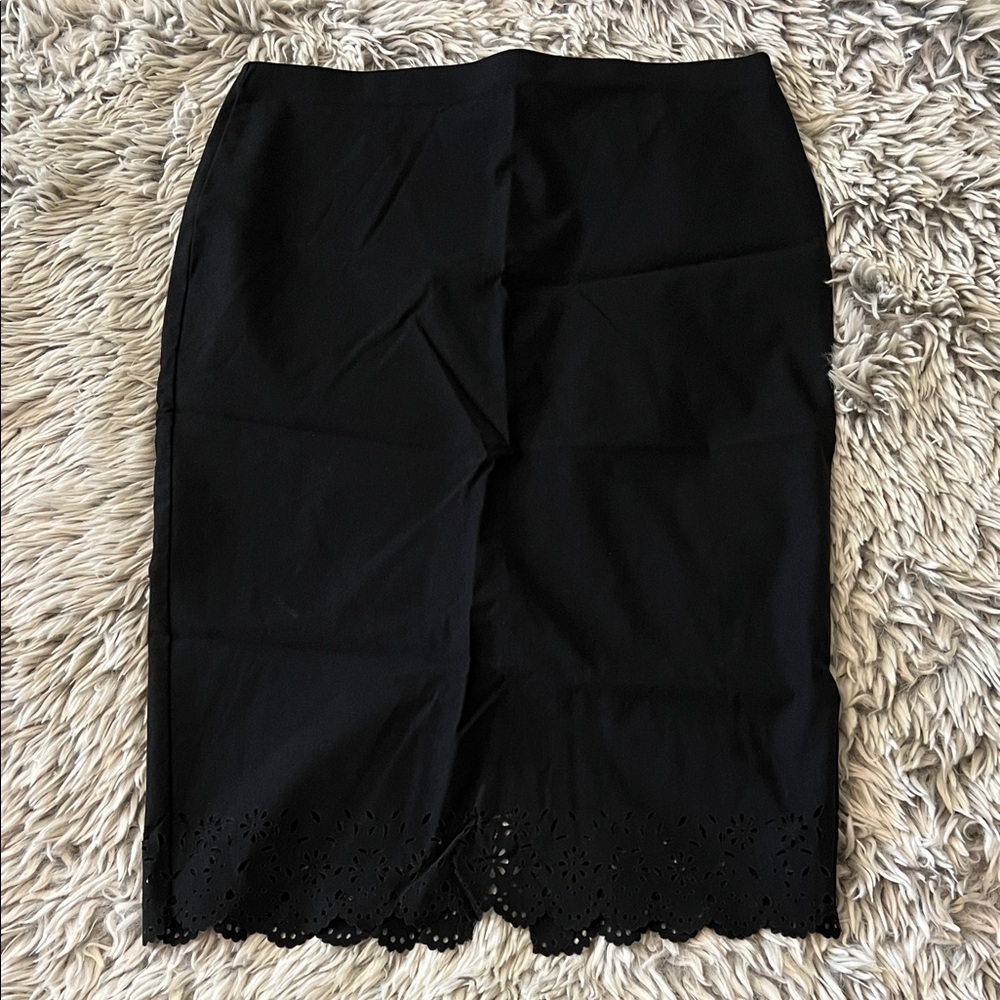 Elegant Black Pencil Skirt
